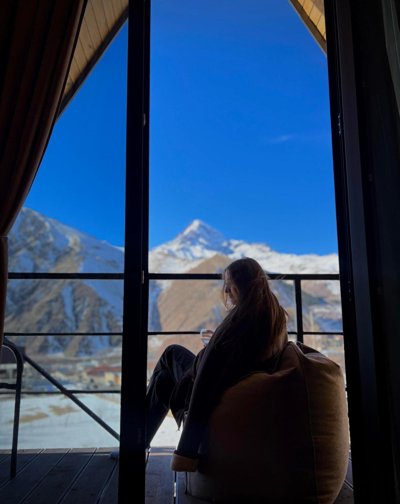 Sunset Cottage Kazbegi Exteriör bild