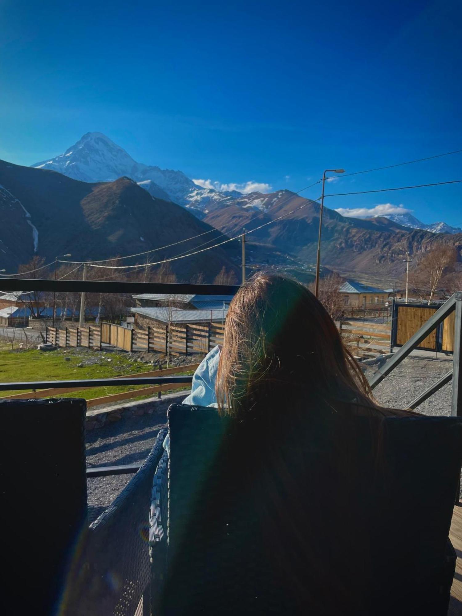 Sunset Cottage Kazbegi Exteriör bild